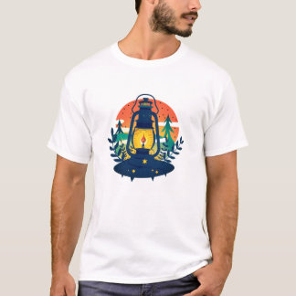 Hello Summer Retro Palmträd Solnedgång Grafisk T-S T Shirt