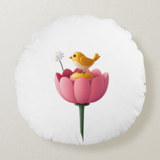 Hello summer rund kudde