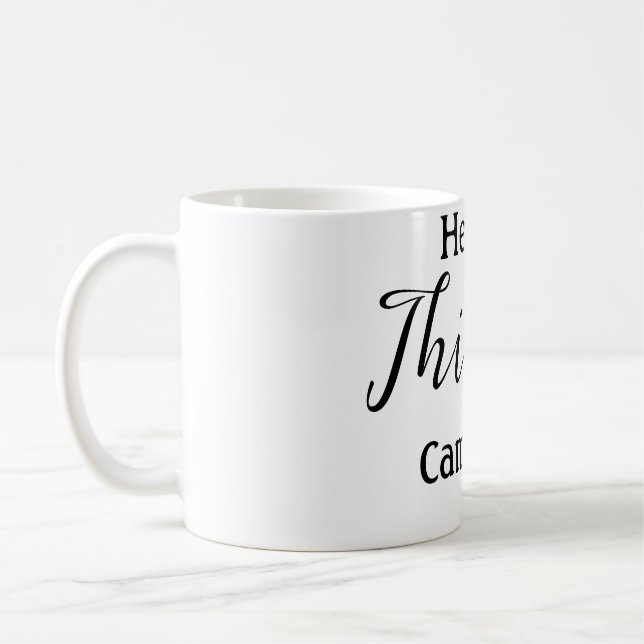 Hello thirty birthday name simple minimal elegant  kaffemugg (Vänster)