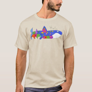 "Hello Whale" T Shirt