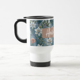 Hello Winter Pines & Flowers Resemugg