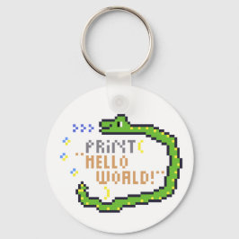 hello word en python! nyckelring