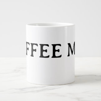 Hello World Minimalist vit Kaffe kopp* Jumbo Mugg