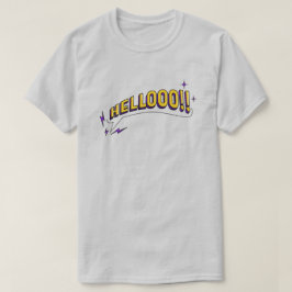 HELLOOO! T-Shirt-Grått T Shirt