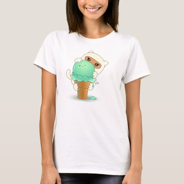 HelloTrilly Mint Tee Shirt (Framsida)