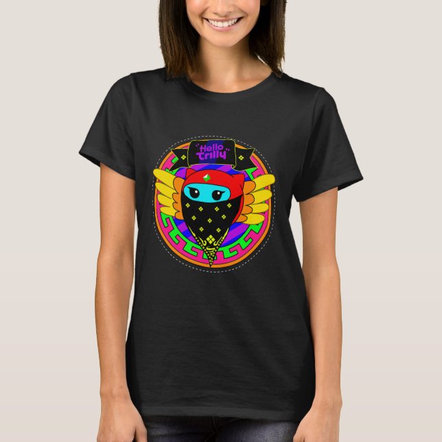 HelloTrilly skurk Tee Shirt (Framsida)