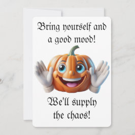 Helloween-inbjudningskort Julkort