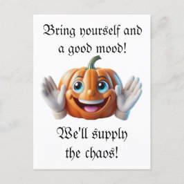 Helloween-kort Helg Vykort