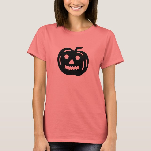 Helloween Pumpkin T-shirt (Framsida)