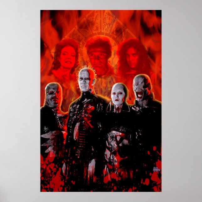 Hellraiser Cenobites Poster (Framsidan)