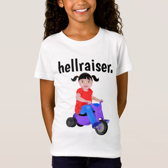 hellraiser FUNNY GIRLS KIDS T-shirts (Framsida)