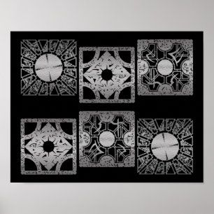 Hellraiser Puzzle Box avkonstruerad Poster
