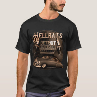 HellråttSpark Plugs för Hot rod T Shirt