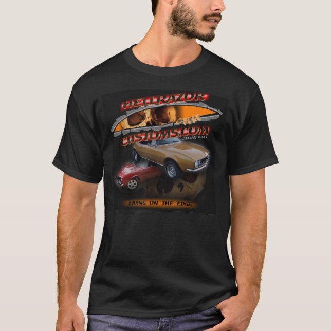 Hellrazor egenar tee shirt (Framsida)