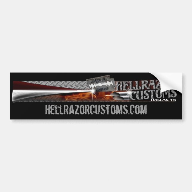 HellRazorCustoms.Com bildekalet Bildekal (Framsidan)