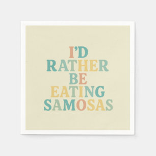 hellre äta samoson pappersservett
