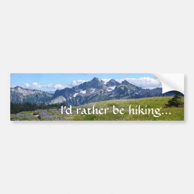 Hellre Vandra Bildekal (Framsidan)