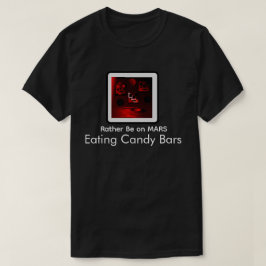 "Hellre vara på Mars" Skullnskin Graphics T-shirt