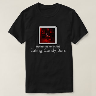 "Hellre vara på Mars" Skullnskin Graphics T-shirt
