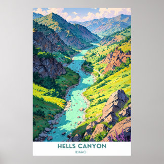 Hells Canyon, Idaho Poster