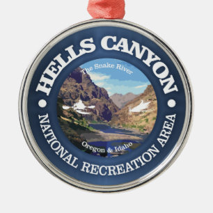 Hells Canyon NRA Julgransprydnad Metall