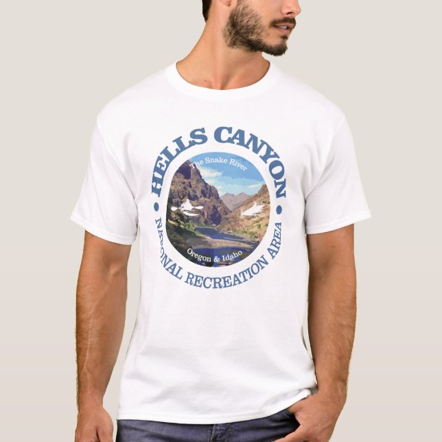 Hells Canyon NRA T Shirt (Framsida)