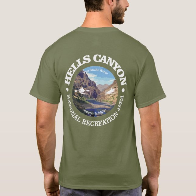 Hells Canyon NRA T Shirt (Baksida)