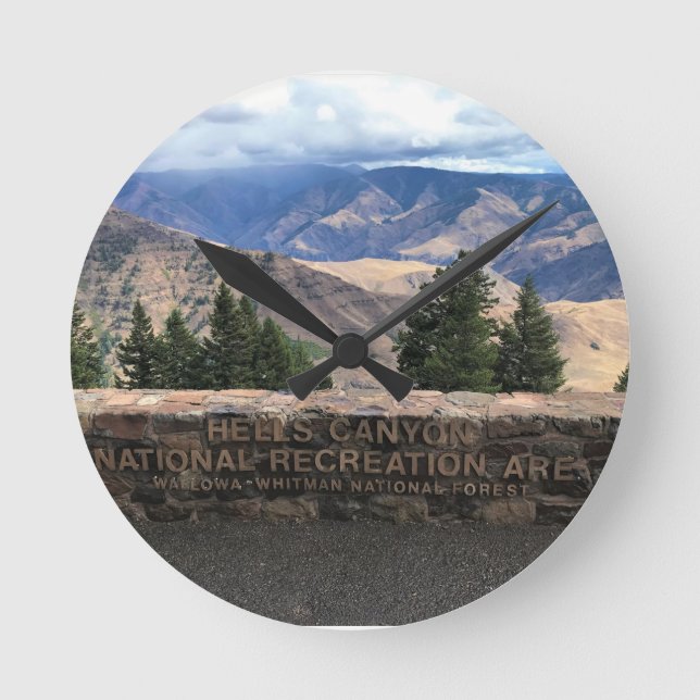 Hells Canyon Scenia Byway, ELLER Rund Klocka (Framsida)