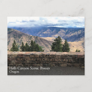 Hells Canyon Scenia Byway, ELLER Vykort