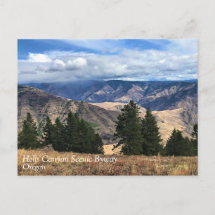 Hells Canyon Scenic Byway, OR Vykort