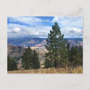 Hells Canyon Scenic Byway, OR Vykort