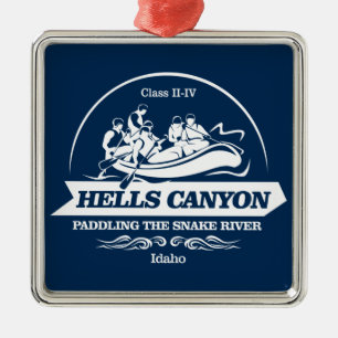 Hells Canyon (ympning2) Julgransprydnad Metall