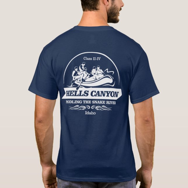 Hells Canyon (ympning2) T Shirt (Baksida)