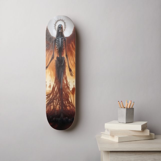 Hells Fire Skateboard Deck (Väggkonst)