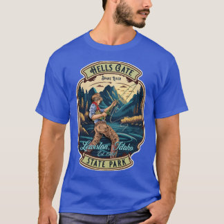 Hells Grind State Park Lewiston Idaho Flygfiske S T Shirt