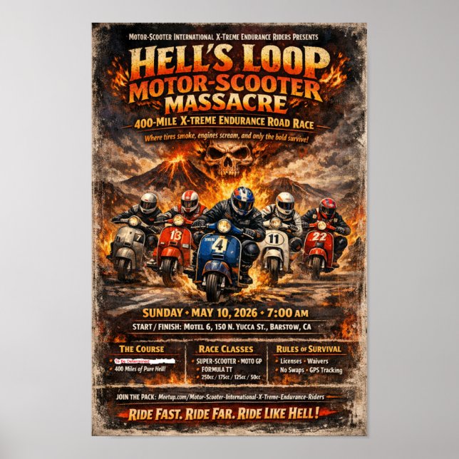 Hell's Loop 2026 Poster (Framsidan)