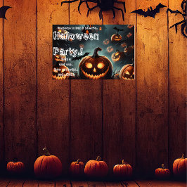 Hells Pumpkin Halloween fest Poster