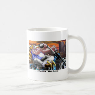 Hells Turkiet Roligt Thanksgiving Harley Tröjor & Kaffemugg