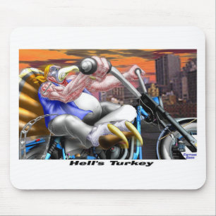 Hells Turkiet Roligt Thanksgiving Harley Tröjor & Musmatta