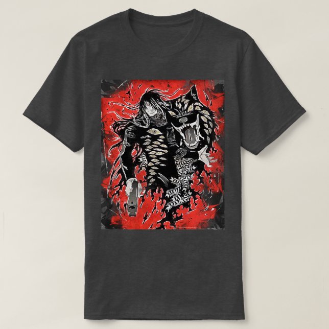 Hellsing Alucard 1 T Shirt (Design framsida)