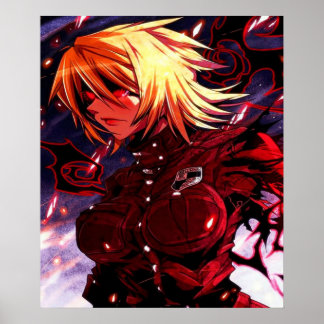 Hellsing Seras Victoria Rage in Shadows Poster
