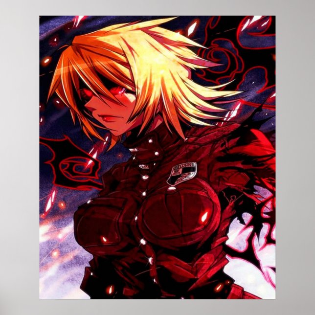 Hellsing Seras Victoria Rage in Shadows Poster (Framsidan)