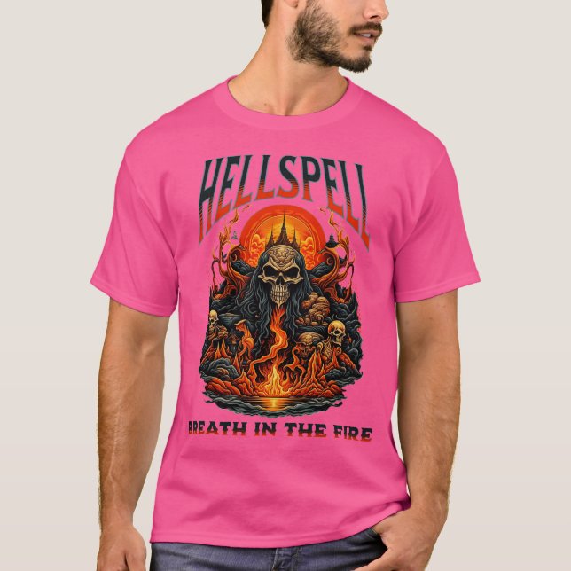 HELLSPELL BREATH I BRAND T SHIRT (Framsida)