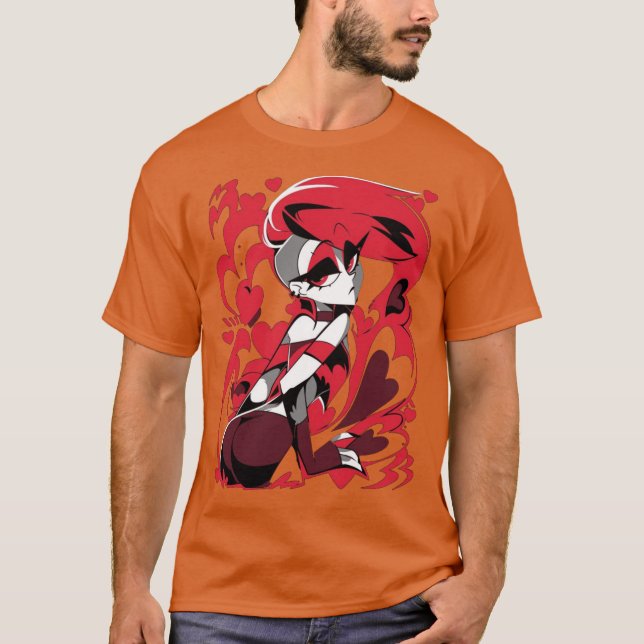 Helluva Boss Loona present familj T Shirt (Framsida)