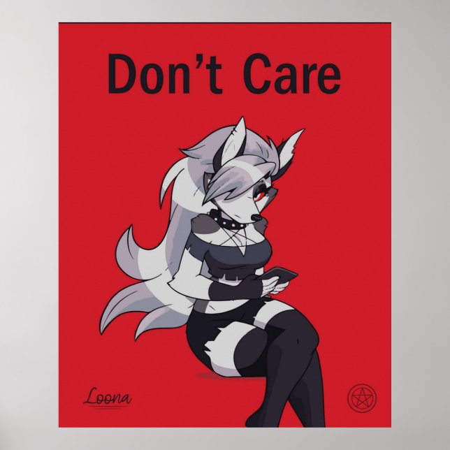 Helluva Chef Loona Dope Fanart Poster (Framsidan)