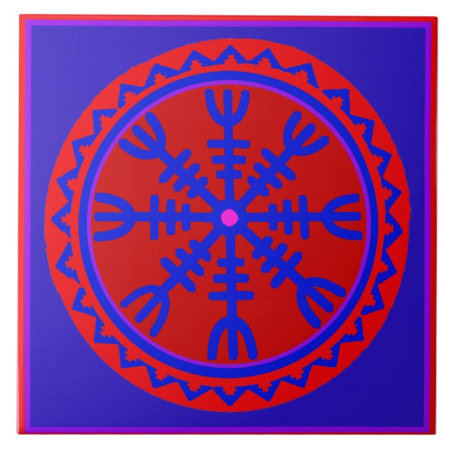 Helm of Awe Tile Kakelplatta (Framsidan)