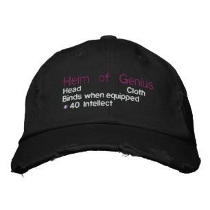 Helm of Genius Broderad Keps
