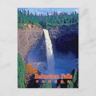 Helmcken Falls, British Columbia, Kanada Vykort