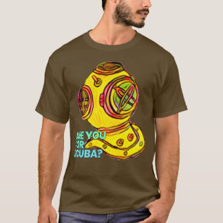 Helmet Antique Scuba Dive Helmet T Shirt