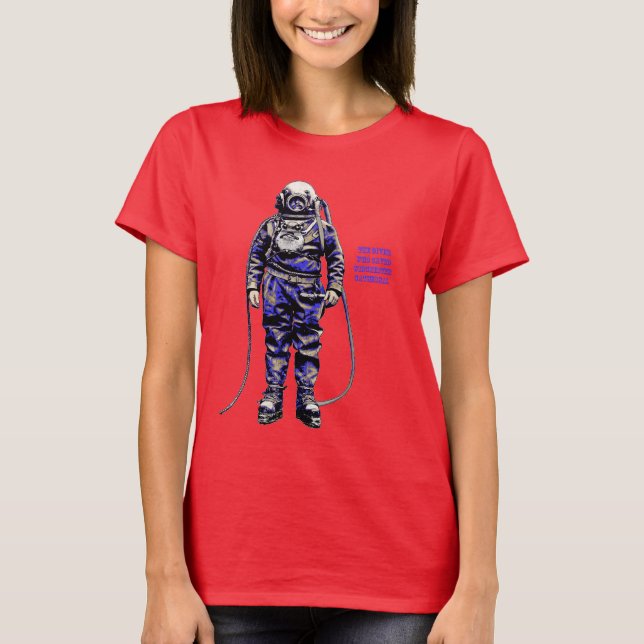 Helmet Diver som sparade Winchester Cathedral URM T Shirt (Framsida)